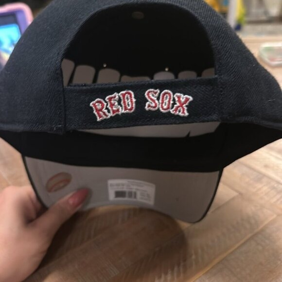 47 Boston Red Sox MLB On Field MVP Primary Replica Navy Blue Adjustable Hat Cap - Picture 4 of 8